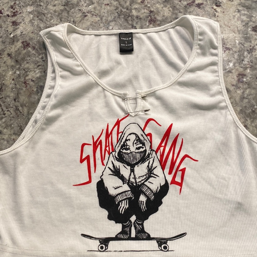 Shein cropped tank